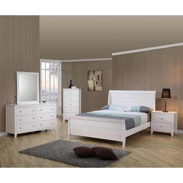 Coaster Furniture Selena 400231F 7 pc Full Sleigh Bedroom Set IMAGE 1