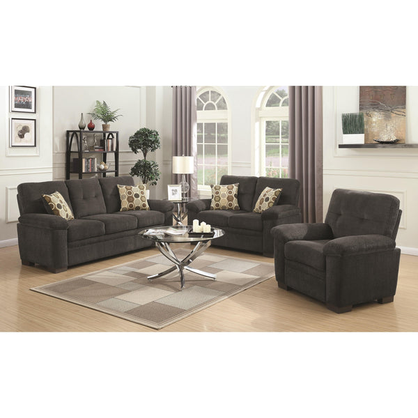 Coaster Furniture Fairbairn 506584 2 pc Living Room Set IMAGE 1