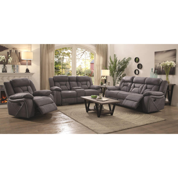 Coaster Furniture Higgins 602261 3 pc Reclining Living Room Set IMAGE 1