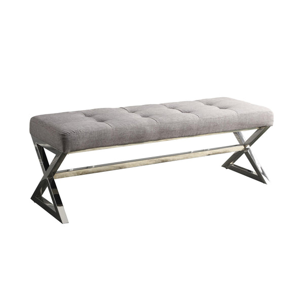 Homelegance Rory Bench 4605GY IMAGE 1
