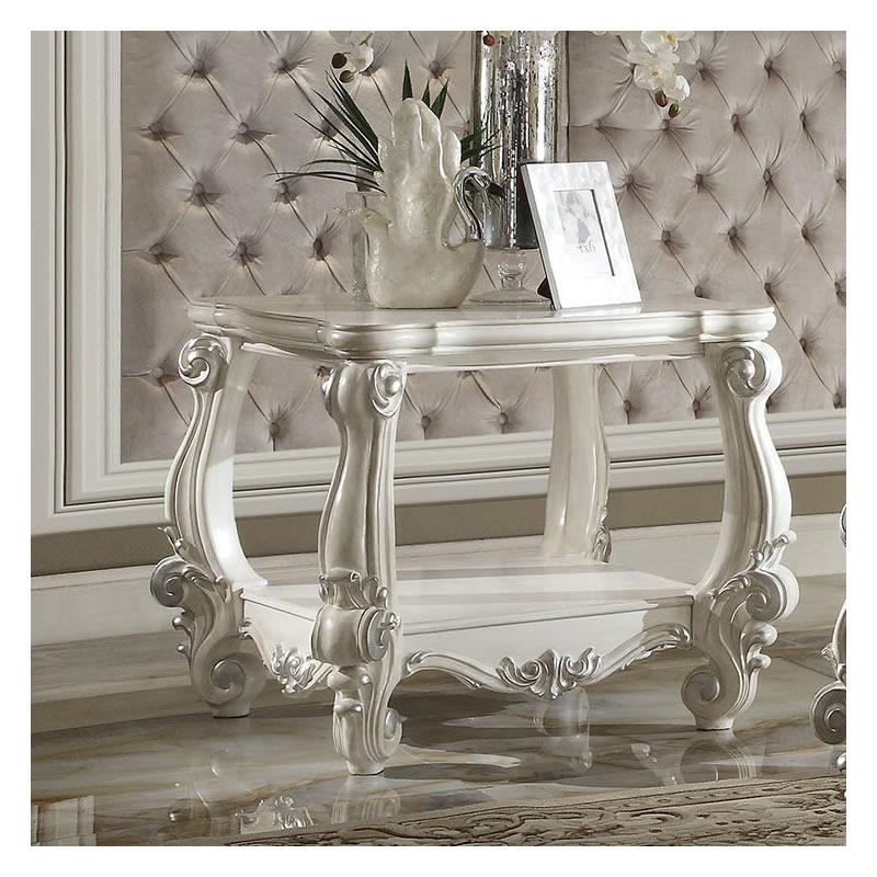 Acme Furniture Versailles End Table 82124 IMAGE 3