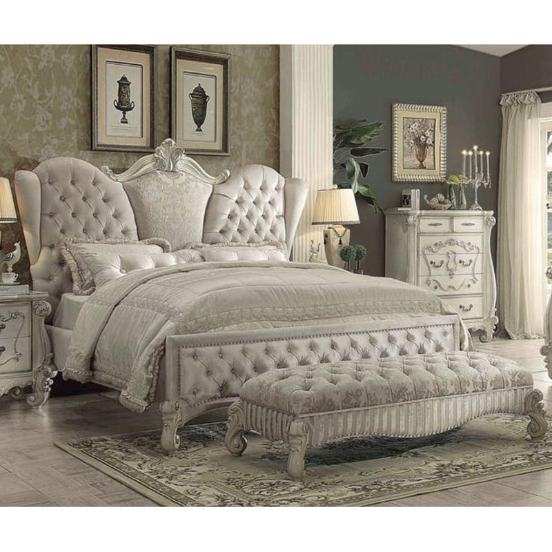 Acme Furniture Versailles Queen Upholstered Bed 21130Q IMAGE 2