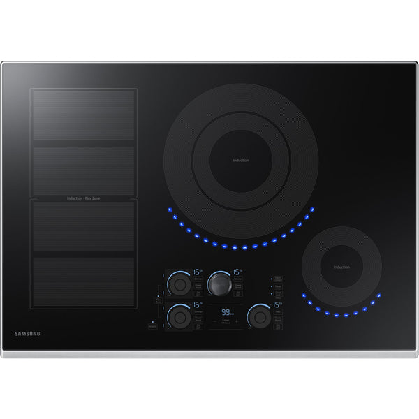Samsung 30-inch Built-in Induction Cooktop with Virtual Flame Technology™ NZ30K7880US/AA IMAGE 1