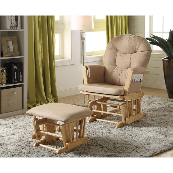 Acme Furniture Rehan Glider Fabric Chair 59332 IMAGE 1