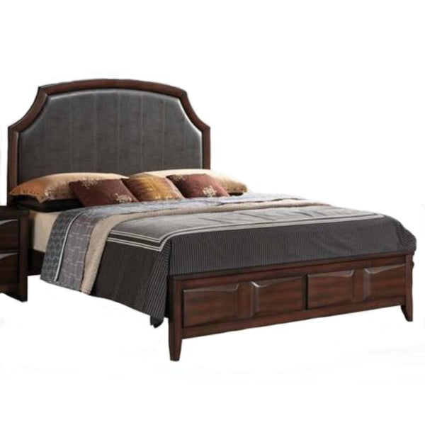Acme Furniture Lancaster Queen Upholstered Panel Bed with Storage 24570Q IMAGE 1