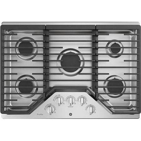 GE Profile 30-inch Built-In Gas Cooktop PGP7030SLSS IMAGE 1