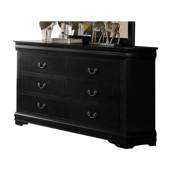Acme Furniture Louis Philippe 6-Drawer Dresser 23735 IMAGE 1