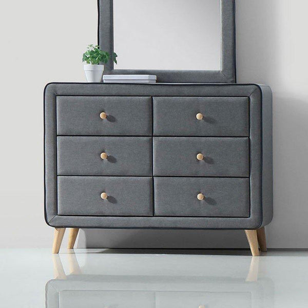 Acme Furniture Valda 6-Drawer Dresser 24525 IMAGE 1