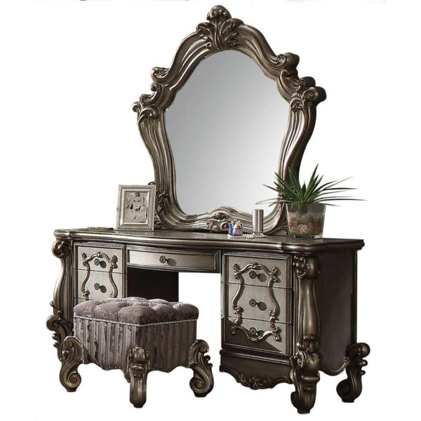 Acme Furniture Versailles 7-Drawer Vanity Table 26847 IMAGE 1