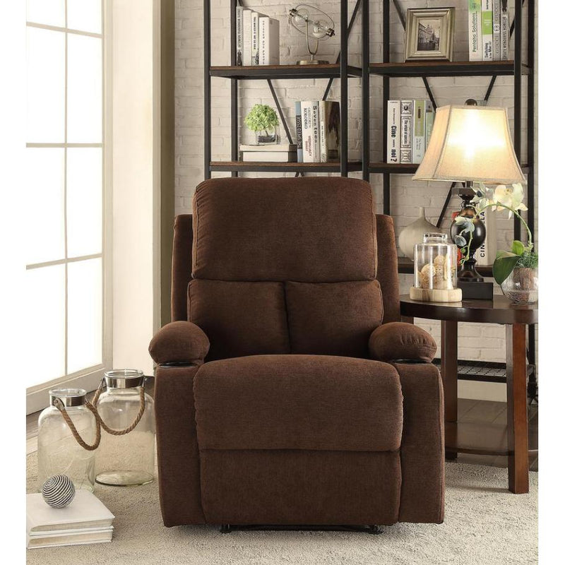 Acme Furniture Rosia Fabric Recliner 59547 IMAGE 2