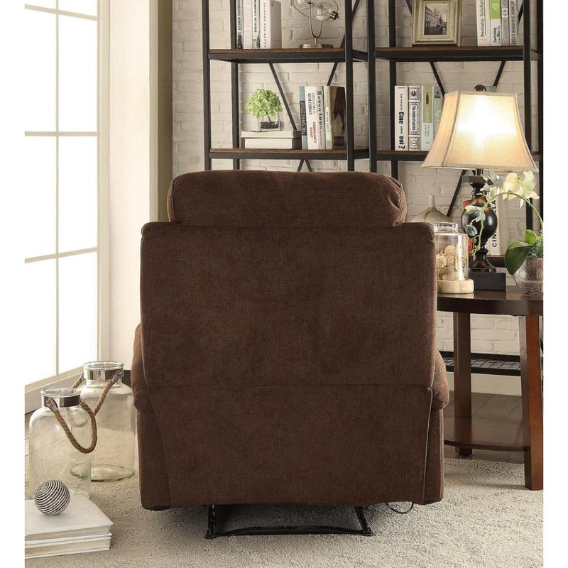 Acme Furniture Rosia Fabric Recliner 59547 IMAGE 4