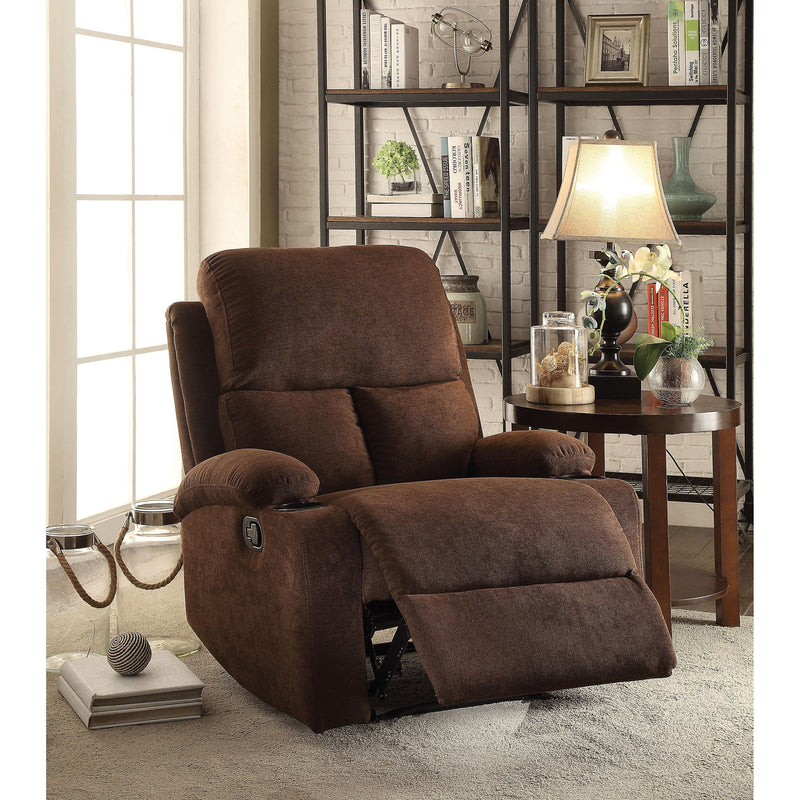 Acme Furniture Rosia Fabric Recliner 59547 IMAGE 5