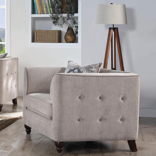 Acme Furniture Cyndi Stationary Fabric Chair 52057 IMAGE 1