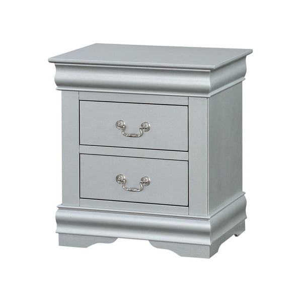 Acme Furniture Louis Philippe 2-Drawer Nightstand 26733 IMAGE 1