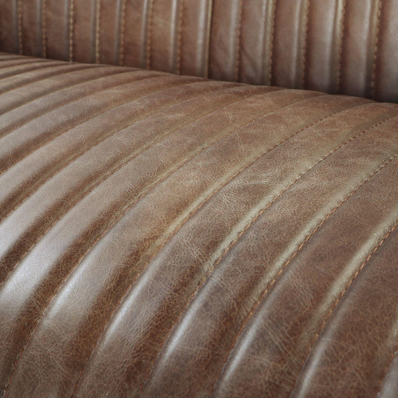Acme Furniture Brancaster Stationary Leather Loveseat 53546 IMAGE 8