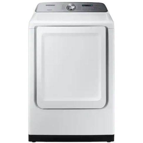 Samsung 7.4 cu.ft. Electric Dryer With Smart Care DVE50R5200W/A3 IMAGE 1