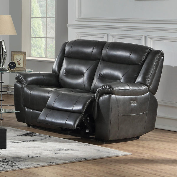 Acme Furniture Imogen Power Reclining Leather Air Loveseat 54806 IMAGE 1