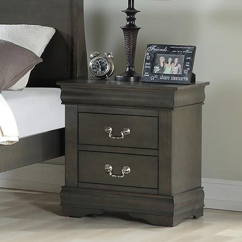 Acme Furniture Louis Philippe 2-Drawer Nightstand 26793 IMAGE 1
