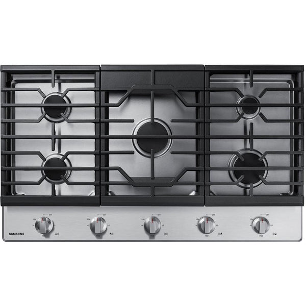 Samsung 36-inch Built-in Gas Cooktop NA36R5310FS/AA IMAGE 1