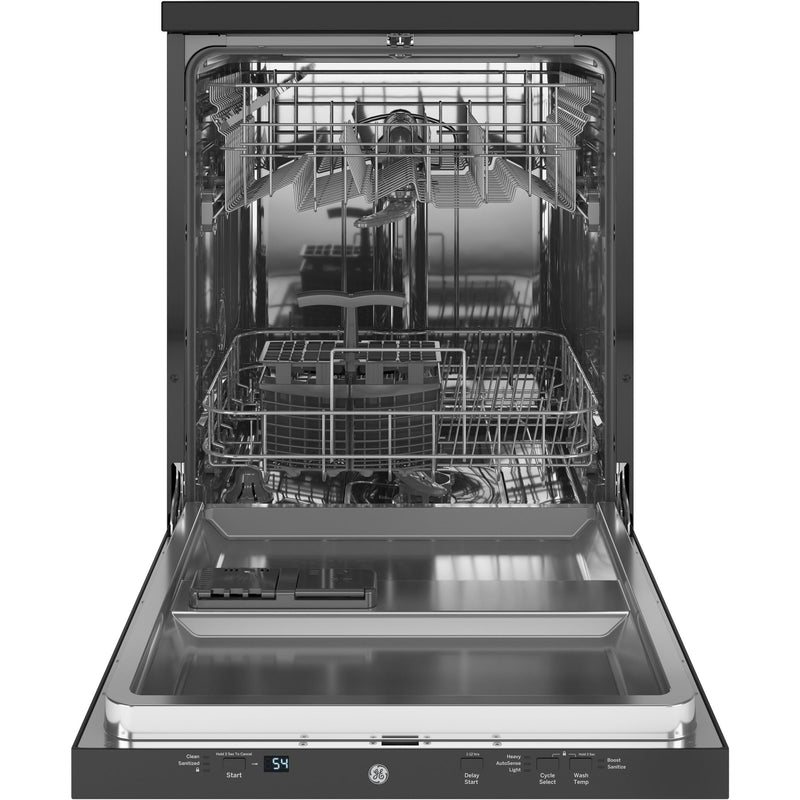 GE 24-inch Portable Dishwasher with Sanitize Option GPT225SGLBB IMAGE 2
