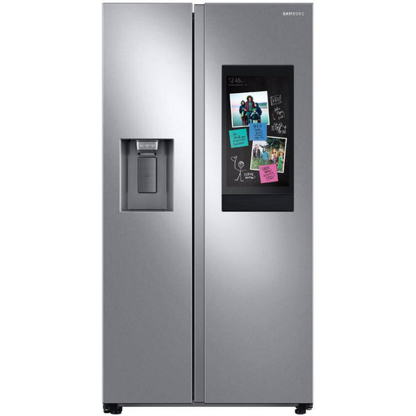 Samsung 36-inch, 26.7 cu.ft. Freestanding Side-by-Side Refrigerator with Family Hub™ RS27T5561SR/AA IMAGE 1