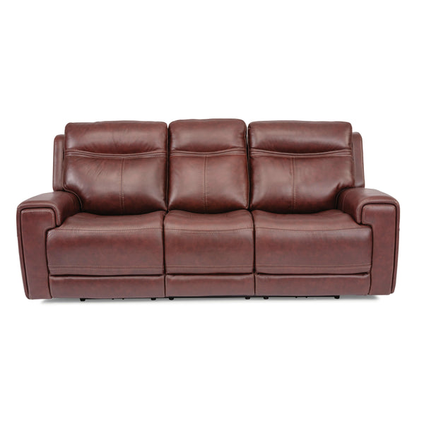 Flexsteel Bravo Power Reclining Leather Match Sofa 1180-62PH-297-70 IMAGE 1