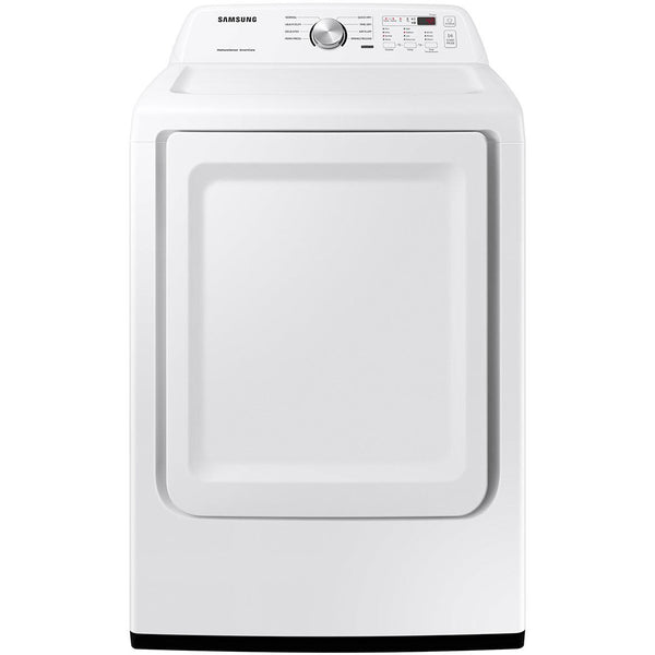 Samsung 7.2 cu.ft. Electric Dryer with Smart Care DVE45T3200W/A3 IMAGE 1
