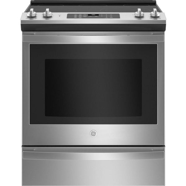 GE 30-inch Slide-In Electric Range with No Preheat Air Fry JS760SPSS IMAGE 1