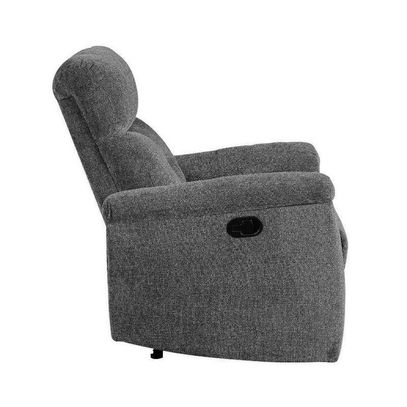 Acme Furniture Treyton Glider Fabric Recliner 51817 IMAGE 3