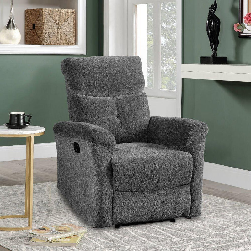 Acme Furniture Treyton Glider Fabric Recliner 51817 IMAGE 7