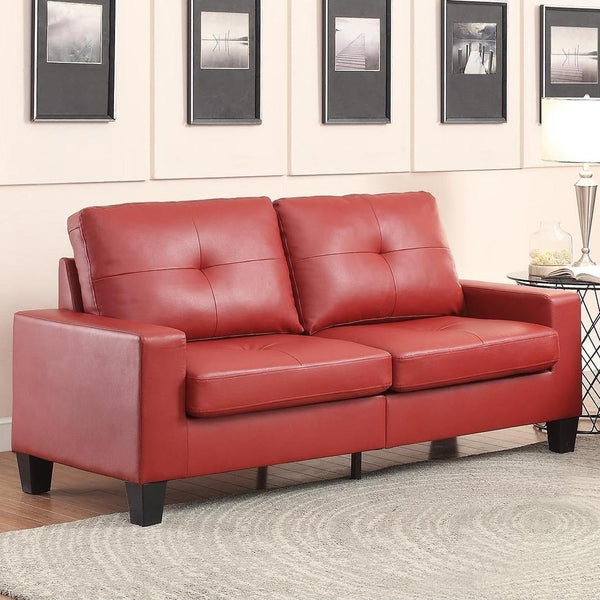 Acme Furniture Platinum II Stationary Polyurethane Sofa 52745SOF IMAGE 1