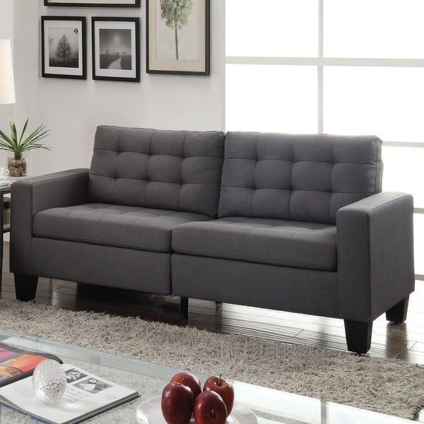Acme Furniture Earsom Stationary Fabric Sofa 52770 IMAGE 1