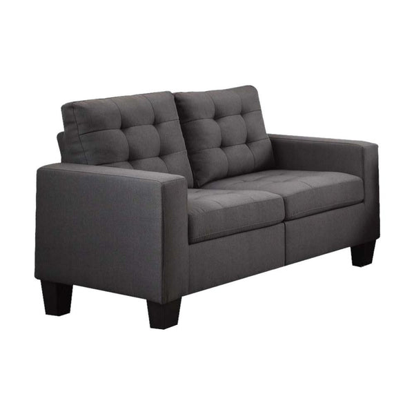 Acme Furniture Earsom Stationary Fabric Loveseat 52771 IMAGE 1