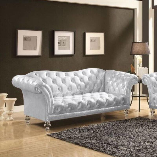 Acme Furniture Dixie Stationary Fabric Loveseat 52781 IMAGE 1