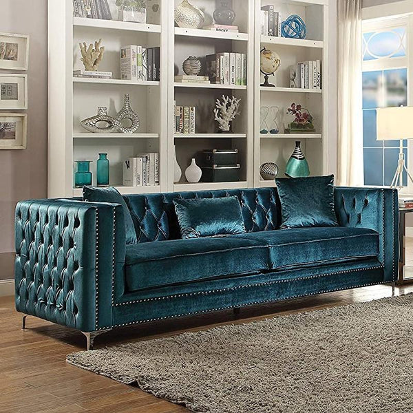 Acme Furniture Gillian Stationary Fabric Sofa 52790 IMAGE 1