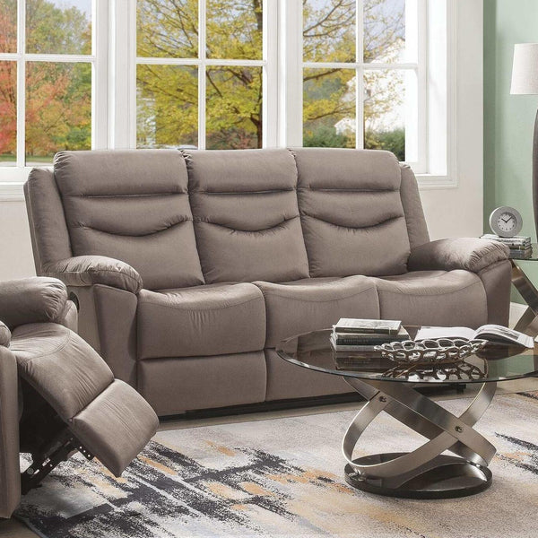 Acme Furniture Fiacre Reclining Fabric Sofa 53665 IMAGE 1