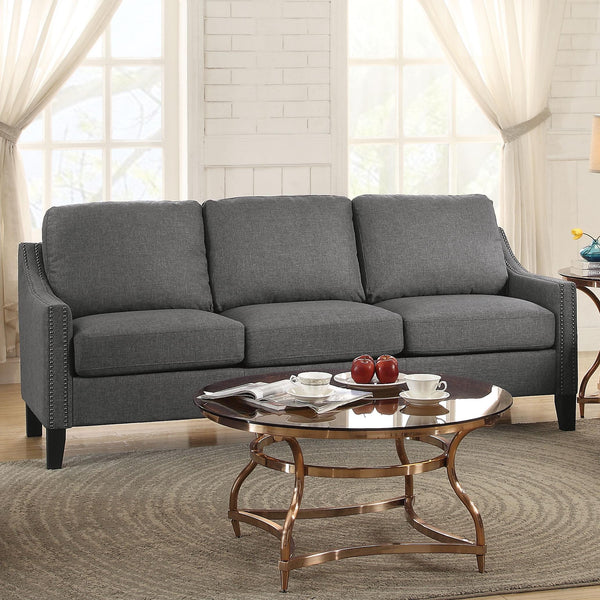 Acme Furniture Zapata Stationary Fabric Sofa 53755 IMAGE 1