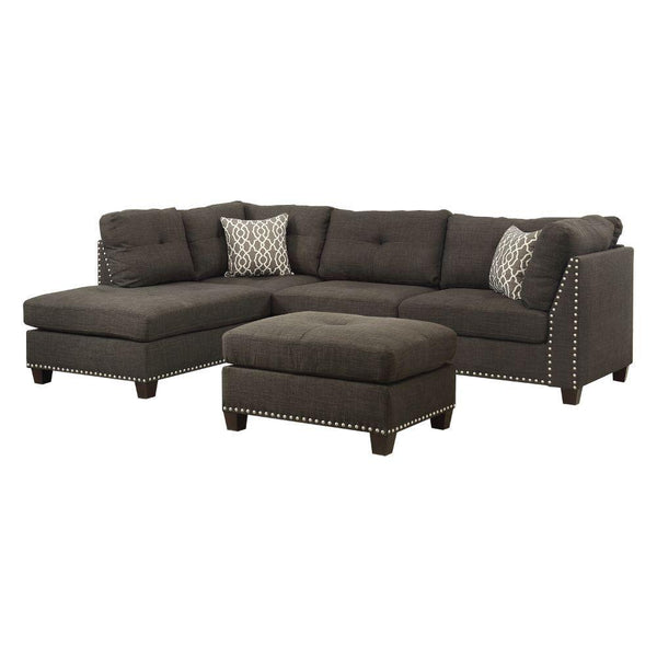 Acme Furniture Laurissa Fabric 3 pc Sectional 54370 IMAGE 1