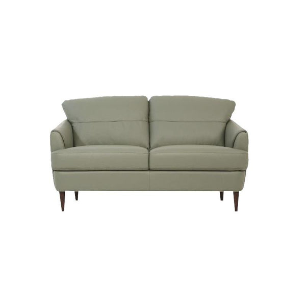 Acme Furniture Helena Stationary Leather Loveseat 54571 IMAGE 1