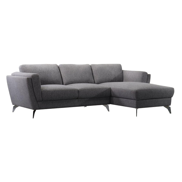 Acme Furniture Beckett Fabric 2 pc Sectional 57155 IMAGE 1