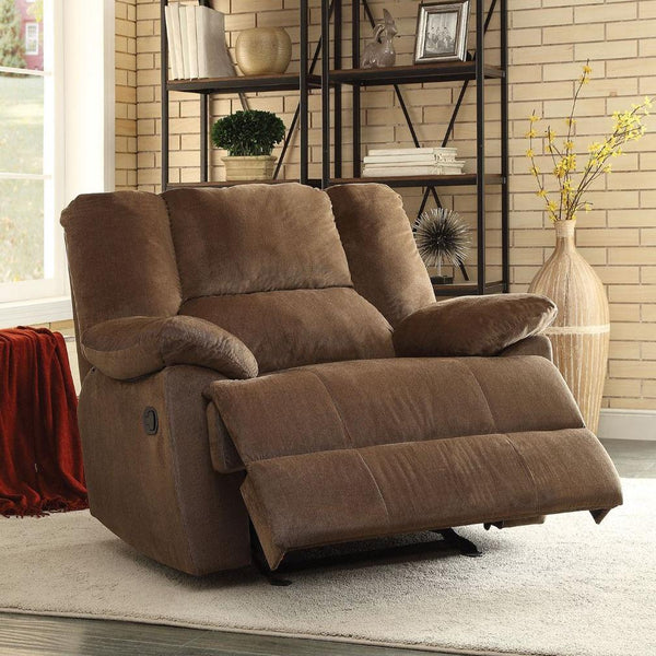 Acme Furniture Oliver Power Glider Fabric Recliner 59415 IMAGE 1