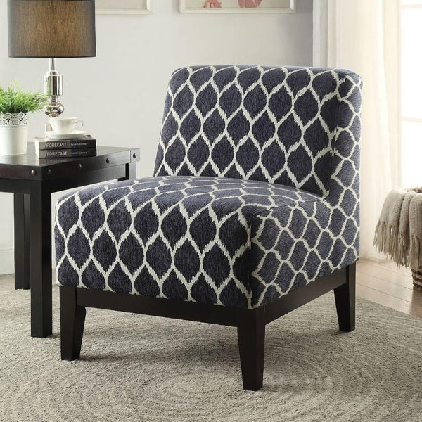 Acme Furniture Hinte Stationary Fabric Accent Chair 59501 IMAGE 1