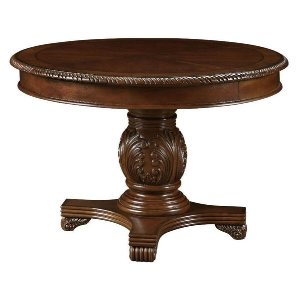 Acme Furniture Round Chateau De Ville Dining Table with Pedestal Base 64170 IMAGE 1
