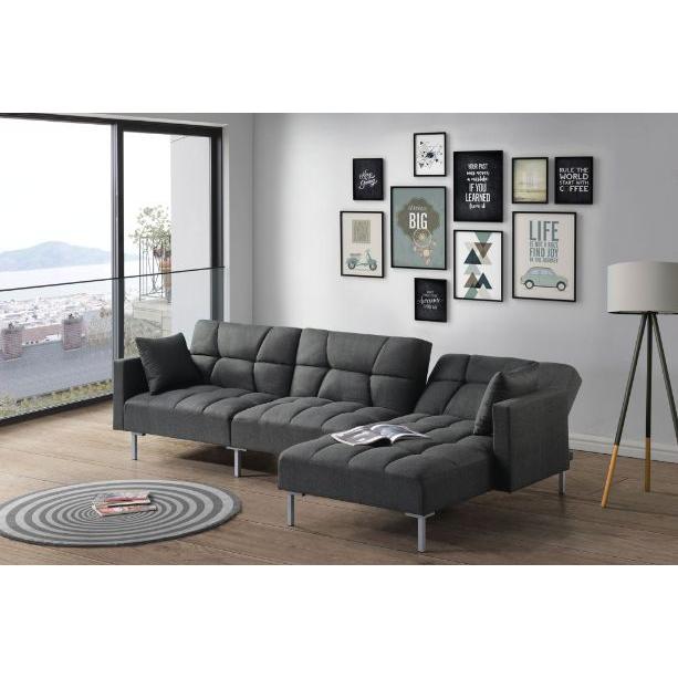 Acme Furniture Fabric Sleeper Sectional 50485 IMAGE 6