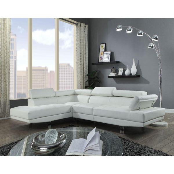 Acme Furniture Connor Polyurethane 2 pc Sectional 52645 IMAGE 1