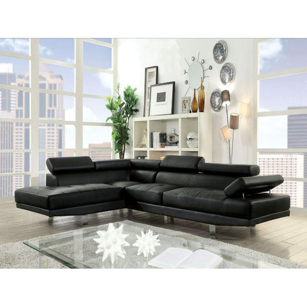 Acme Furniture Connor Polyurethane 2 pc Sectional 52650 IMAGE 1