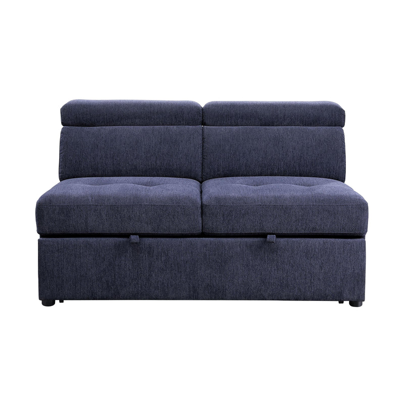 Acme Furniture Nekoda Fabric Sleeper Sectional 55520 IMAGE 4