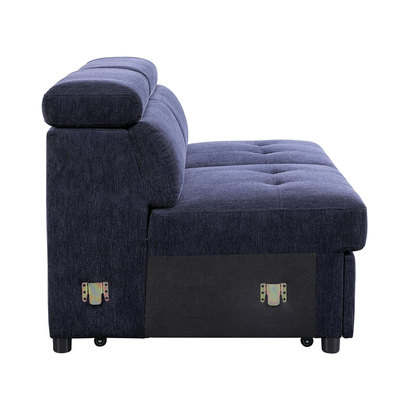 Acme Furniture Nekoda Fabric Sleeper Sectional 55520 IMAGE 7