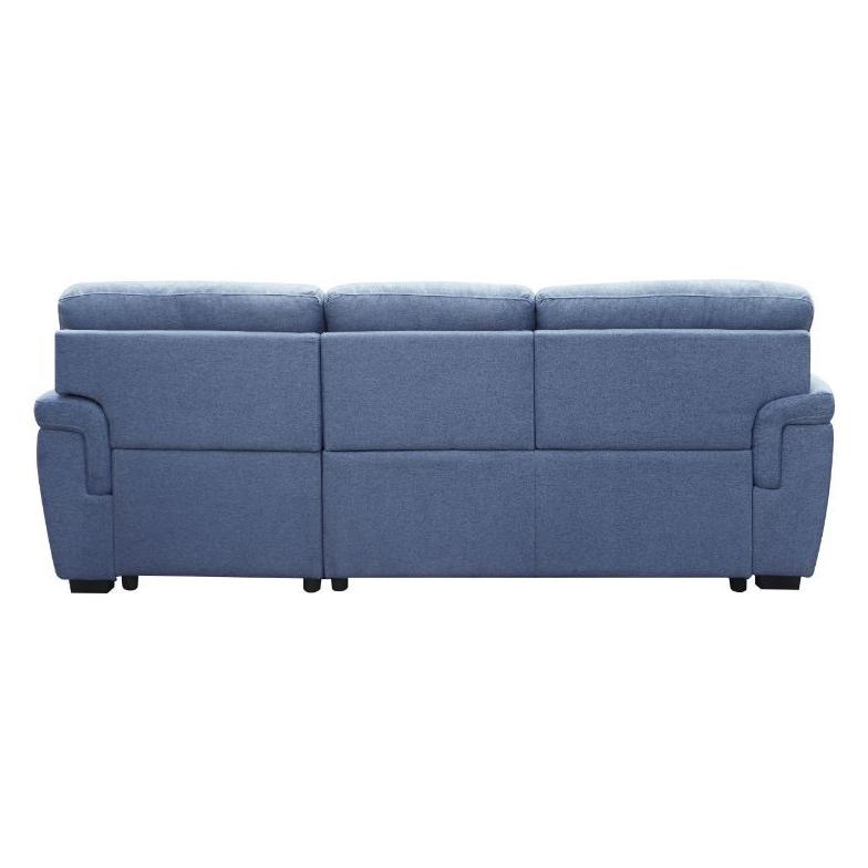 Acme Furniture Haruko Fabric Sleeper Sectional 55540 IMAGE 4