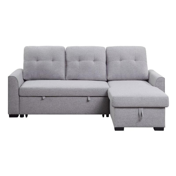 Acme Furniture Amboise Fabric Sleeper Sectional 55550 IMAGE 1